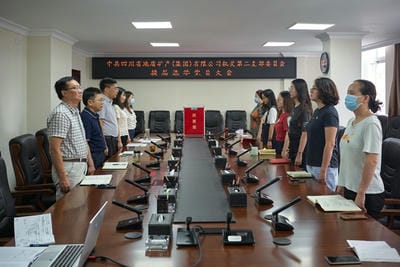 增强下层党组织建设  筑牢国有企业的“根”和“魂”——地矿集团各党支部圆满完成换届选举事情_红色堡垒_党建群团_凯时凯时首页有限责任公司