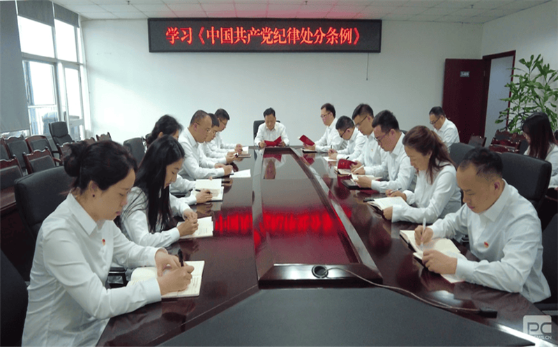 增强规则意识，，，，，严守纪律底线 ——物探院组织学习新修订《中国共产党纪律处分条例》