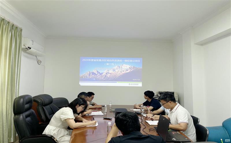 测绘公司召开2024年度省级重点区域自然凯时凯时首页统一确权挂号项目启动及交底会